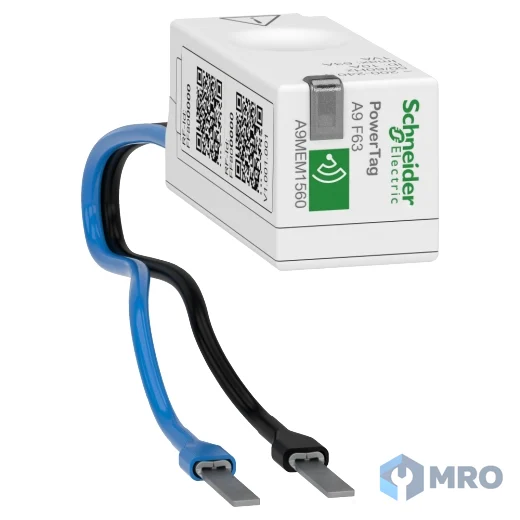 Schneider Electric A9MEM1560 เซนเซอร์วัดพลังงานไร้สาย Schneider PowerTag Flex 63 A 1P+N