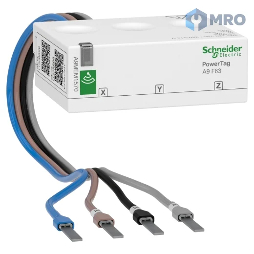 Schneider Electric A9MEM1570 เซนเซอร์วัดพลังงานไร้สาย Schneider PowerTag Flex 63 A 3P+N