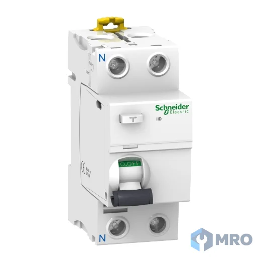 Schneider Electric A9R71240 เบรกเกอร์กันดูด (RCCB) Schneider iID 2P 40 A 30 mA