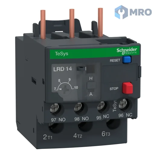 Schneider Electric LRD14 โอเวอร์โหลดรีเลย์ Schneider TeSys LRD14 7…10 A