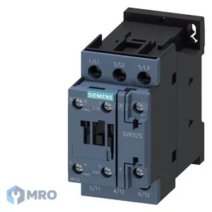 Siemens 3RT2024-1AP00 แมกเนติกคอนแทคเตอร์ Siemens 3RT2024-1AP00 12 A (5.5 kW 380 V) คอยล์ 230 VAC 1NO+1NC