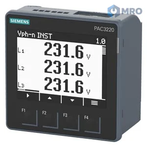 Siemens 7KM3220-0BA01-1DA0 พาวเวอร์มิเตอร์ Siemens SENTRON PAC3220 (ผ่าน CT 1/5 A, Modbus TCP)