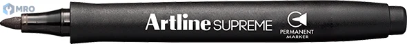 ARTLINE (SHACHIHATA) EPF-700-BLACK ปากกามาร์คเกอร์ถาวร Artline Supreme EPF-700 หัวกลม สีดำ (กล่อง 12 ด้าม)