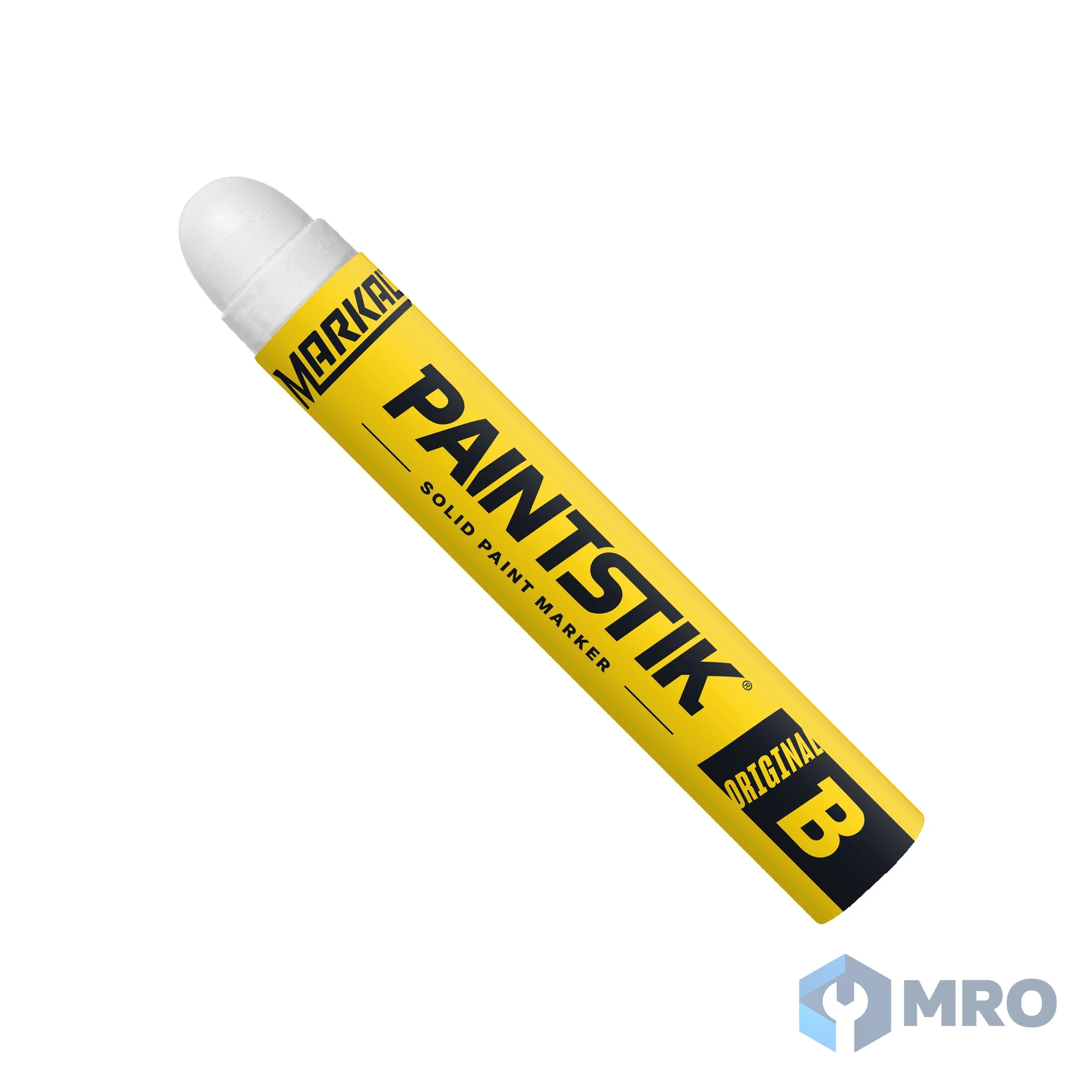 MARKAL (LA-CO) 80220 แท่งสีเขียนงานโลหะ Markal B Paintstik สีขาว