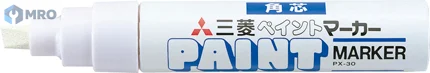MITSUBISHI PENCIL (uni) PX-30.1 ปากกาเพ้นท์ uni Paint PX-30 หัวใหญ่ สีขาว