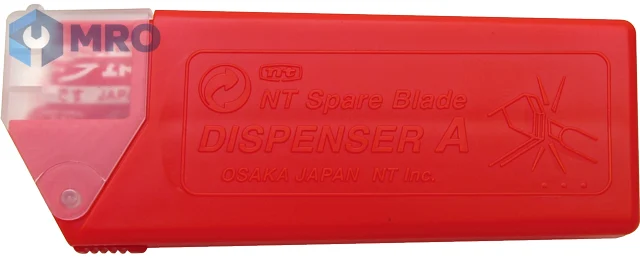 NT CUTTER BAD-21P ใบมีดคัตเตอร์ NT BAD-21P ชนิด A ปลาย 30° (10 ใบ)