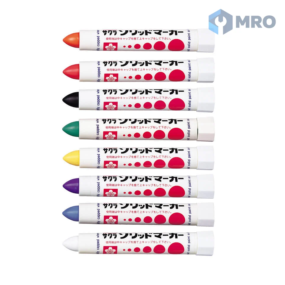 SAKURA COLOR PRODUCTS KSC50-W ปากกาเพ้นท์แท่งแข็ง Sakura Solid Marker สีขาว