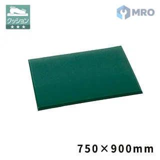 TERAMOTO MR-069-042-1 แผ่นยางลดความเมื่อยล้า Teramoto (750x900 มม. หนา 15 มม. สีเขียว)
