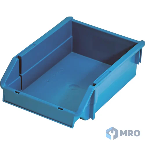 TRUSCO T3-B กล่องพลาสติกซ้อนได้ TRUSCO T-Type T3-B 3.2 ลิตร สีน้ำเงิน