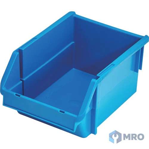 TRUSCO T5-B กล่องพลาสติกซ้อนได้ TRUSCO T-Type T5-B 5.1 ลิตร สีน้ำเงิน