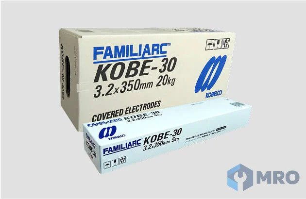 KOBELCO KOBE-30 2.6 ลวดเชื่อมไฟฟ้า FAMILIARC KOBE-30 ขนาด 2.6×350 มม. (กล่อง 100 เส้น)