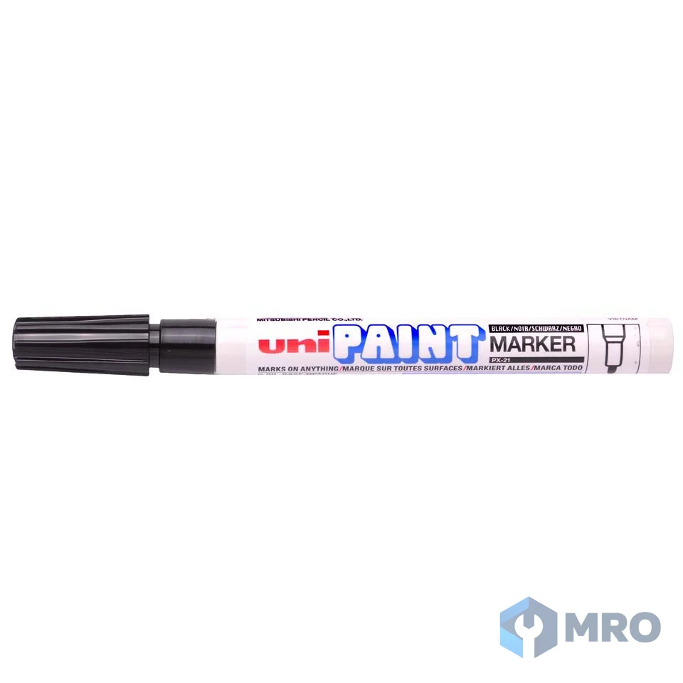 uni PX-21 Black ปากกาเพนต์มาร์กเกอร์ uni PX-21 สีดำ