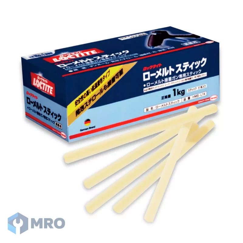 Loctite HMS-L1K กาวแท่งร้อนละลายอุณหภูมิต่ำ LOCTITE HMS-L1K (Ø11.5 × 200 มม., ถุง 1 กก.)
