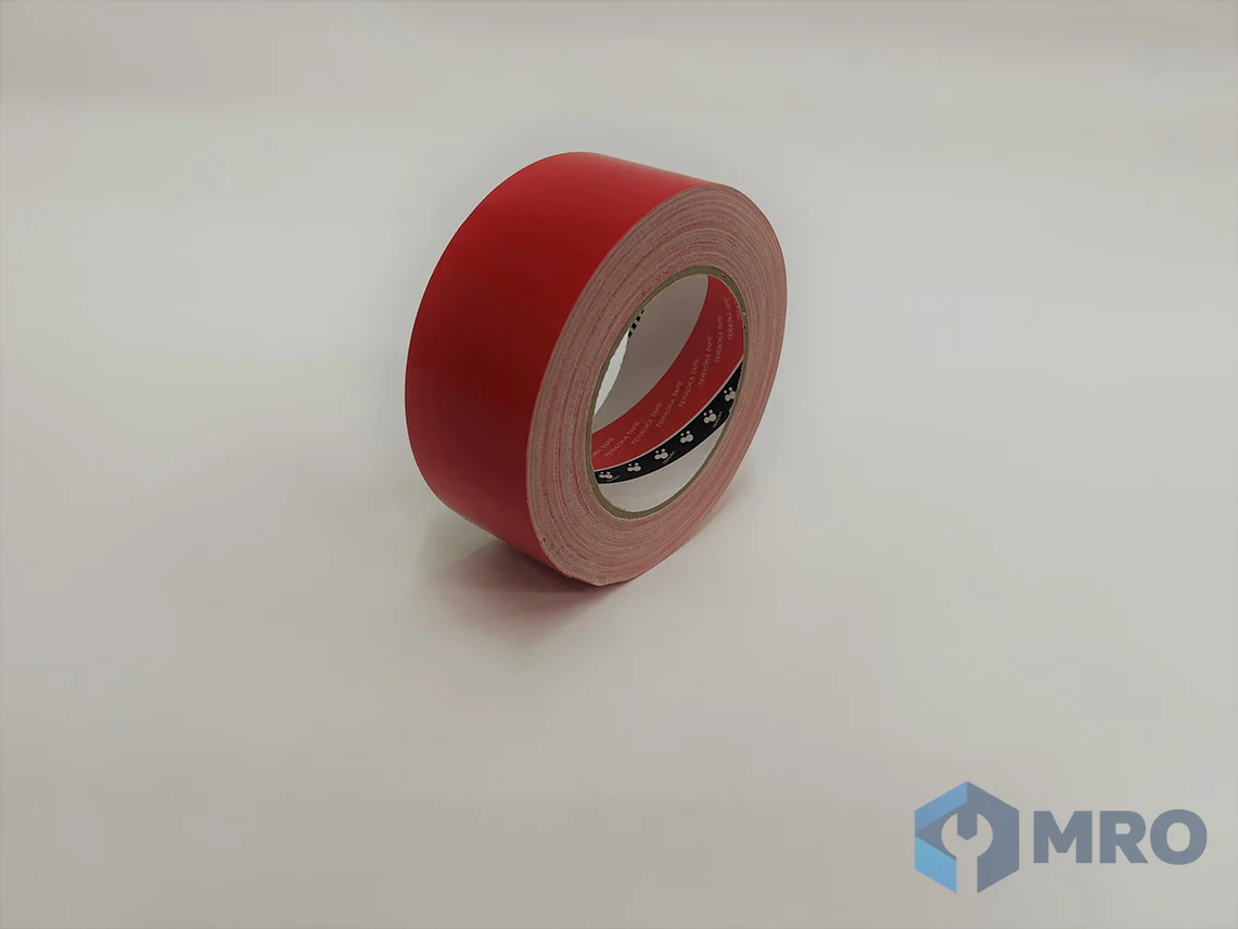 Teraoka No.145 Red 50mm x 25m เทปผ้า Teraoka No.145 สีแดง (50 มม. × 25 ม.)