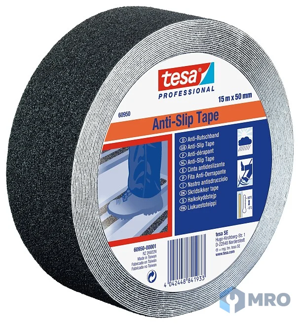 tesa tesa 60943 Black 50mm x 18m เทปกันลื่น tesa 60943 สีดำ กว้าง 50 มม. ยาว 18 ม.