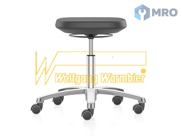Warmbier 1730.CR.LAB ESD Labsit stool cleanroom class 3 (ISO14644-1)