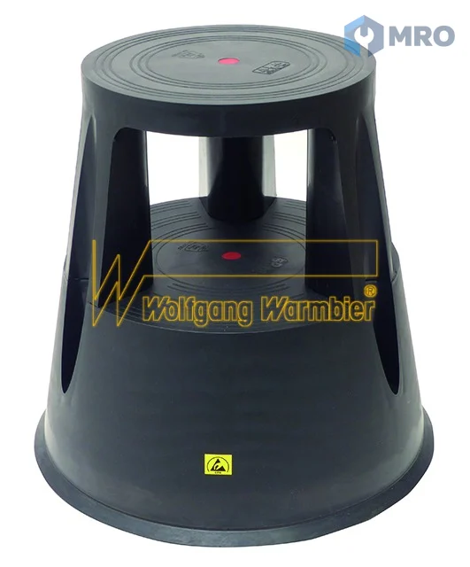 Warmbier 1750.RH KICK-STEP-STOOL, PP-Material height: 410 mm