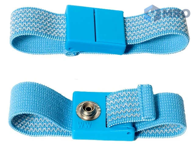 Warmbier 2050.750.7 Wrist strap, light blue, 7 mm snap
