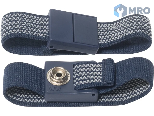 Warmbier 2051.750.10 Wrist strap, dark blue, 10 mm snap