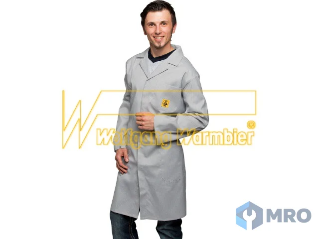 Warmbier 2640.AM160.2XL standard smock AM160, grey, size 2XL, unisex