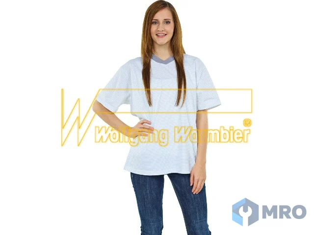 Warmbier 2654.TV.3XL T-Shirt, white, unisex size 3XL, V-neck