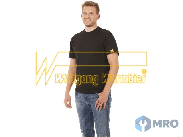 Warmbier 2659.T.L T-Shirt black, size L, unisex