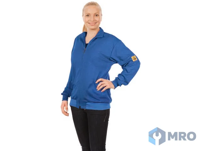 Warmbier 2671.SJ.B.4XL Sweatjacket, blue, size 4XL unisex