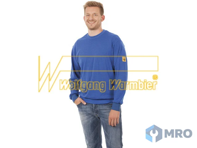 Warmbier 2671.SS.B.3XL Sweatshirt, blue, size 3XL unisex