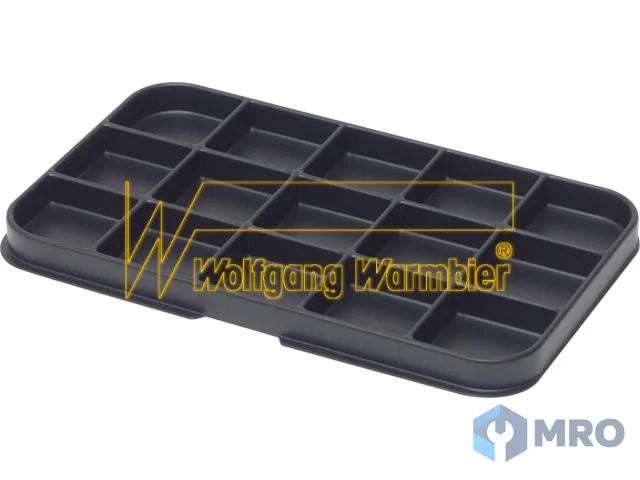 Warmbier 5150.380.F15 ESD inlay, 15 compartments size compartments 35 x 33 mm