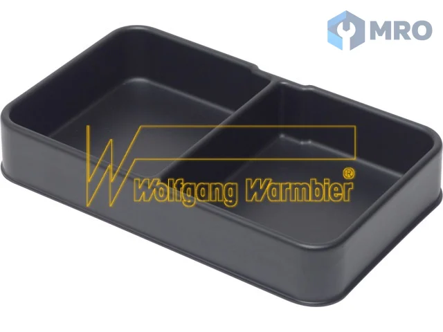 Warmbier 5150.381.F02 ESD inlay, 2 compartments size compartments 93 x 81 mm
