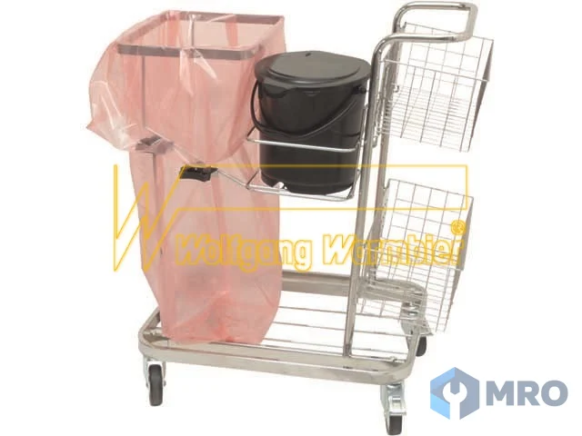 Warmbier 5180.RW Cleaning trolley 900 x 550 x 1000mm, 125 litres