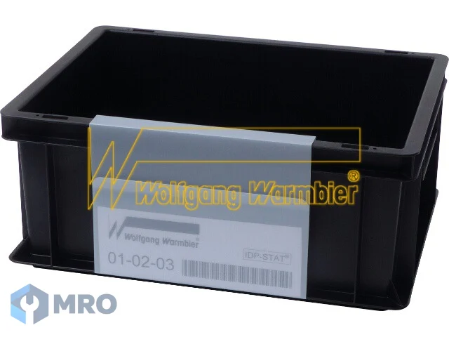 Warmbier 5221.IDP.700 Label holder IDP-STAT® PVC for hanging