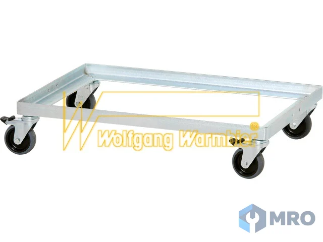 Warmbier 5390.231 Transport rolli, made of galvanized steel