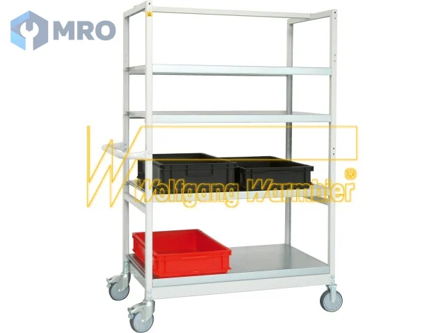 Warmbier 5390.V Transport cart with plated metal handle/galvanized steel