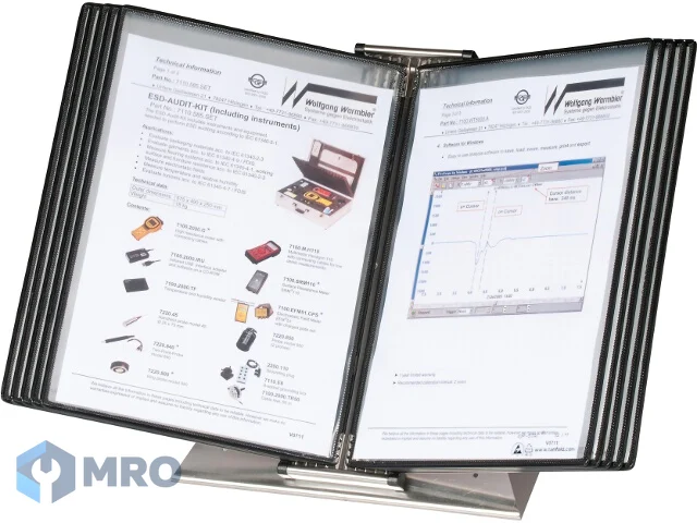 Warmbier 5600.101 TARIFOLD IDP-STAT® Stainless steel benchtop frame