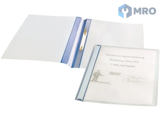 Warmbier 5710.A4.1 IDP-STAT® Clear binder DIN A4, blue/transparent