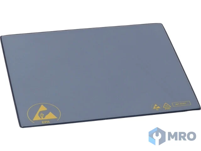 Warmbier 5710.MP.B mousepad cardboard with PVC film,IDP-STAT, 225x185mm black