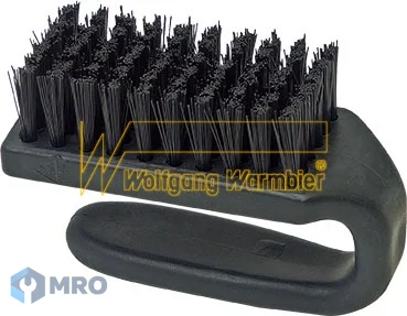 Warmbier 6103.B.4000 hard brush, conductive Nylon, black, 80 mm