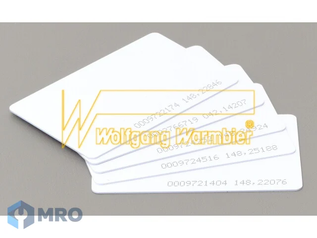 Warmbier 7100.PGT.XK.ID.V3 Transponder ID-CARD for ReaderV3/DT3 (1unit = 10 pcs.)