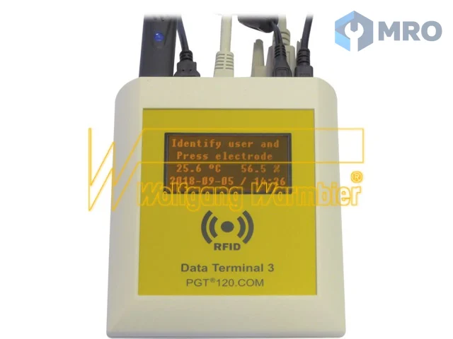 Warmbier 7100.PGT120.COM.DT3 Data Terminal DT3 + Display, RFID-Reader and Relais contact