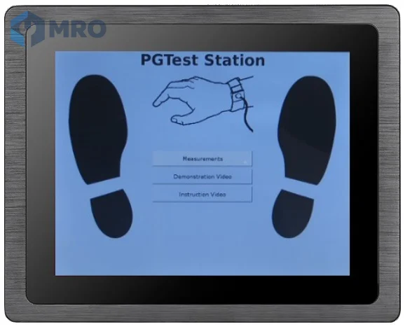 Warmbier 7100.PGT120.COM.TC25 Touch Screen Monitor TC25 with integrated DATA Terminal