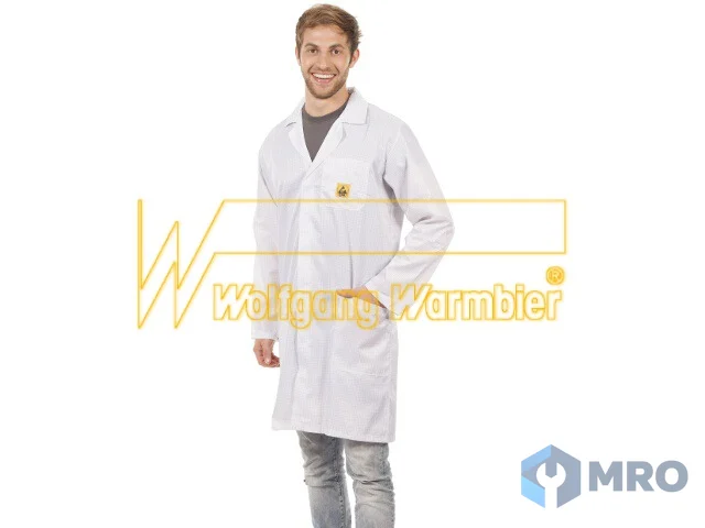 Warmbier 8710.AM120.3XL Standard smock AM120, white, size XXXL, unisex,