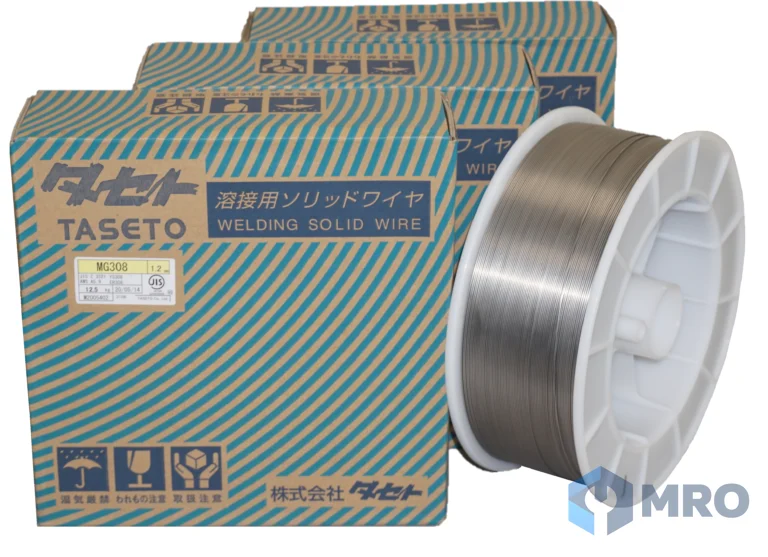 Taseto MG308L-1.2-12.5 ลวดเชื่อม MIG สแตนเลส Taseto MG308L 1.2 มม. (ม้วน 12.5 กก.)