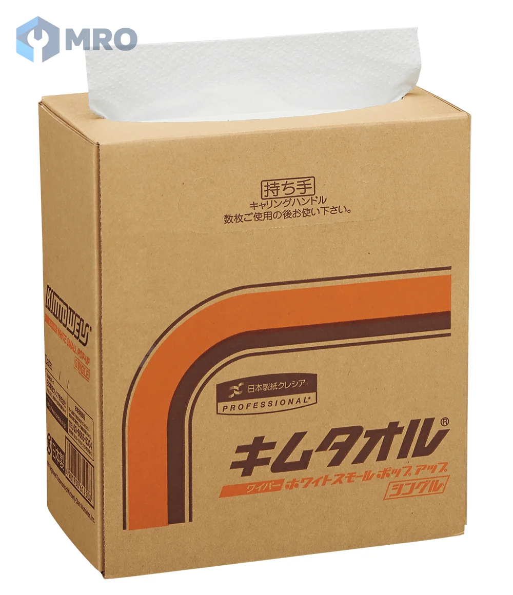 Crecia 61450 กระดาษเช็ดอเนกประสงค์ Crecia Kim Towel สีขาว ป๊อปอัป ขนาดเล็ก 61450 (กล่อง 150 แผ่น)