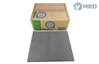 Johnan PCA54-2 แผ่นซับน้ำมันและน้ำ Aburatoru PCA54-2 สีเทา 400 × 500 × 2 มม. (กล่อง 100 แผ่น)