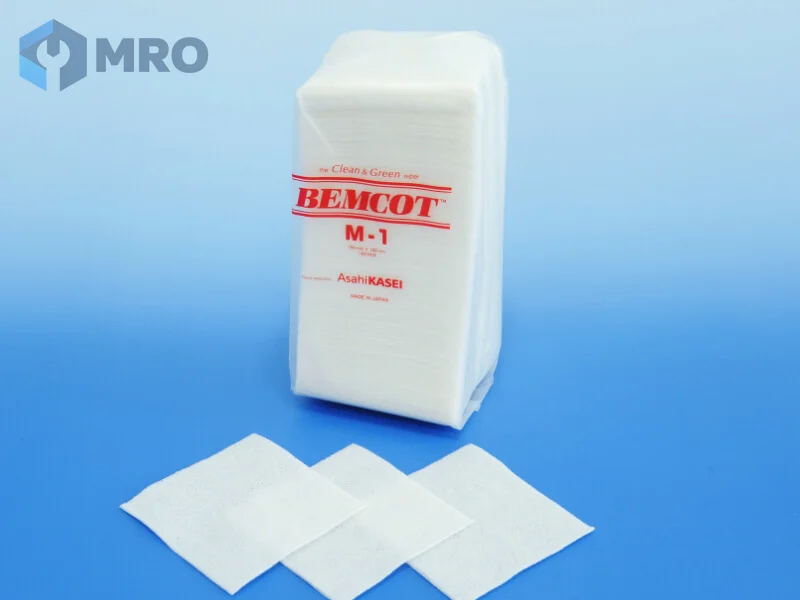 Ozu Corporation (BEMCOT) M-1 (BM-1) ผ้าเช็ดงานละเอียด BEMCOT M-1 ขนาด 150 × 150 มม. (ลัง 40 ถุง × 150 แผ่น)