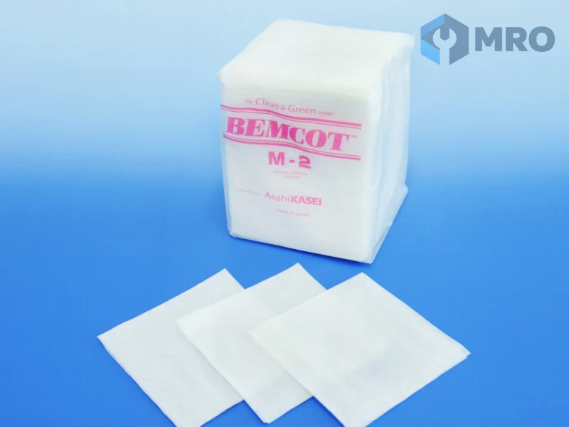 Ozu Corporation (BEMCOT) M-2 ผ้าเช็ดงานละเอียด BEMCOT M-2 ขนาด 220 × 220 มม. (ลัง 30 ถุง × 100 แผ่น)